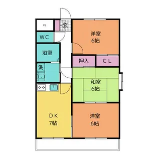 リヴィエール【1階】の間取り