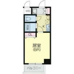 CASSIA天王寺東(カッシアテンノウジヒガシ)旧フェニックスレジデ【7階】の間取り