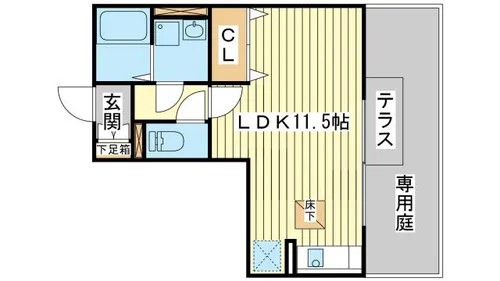 エマーブル【1階】の間取り