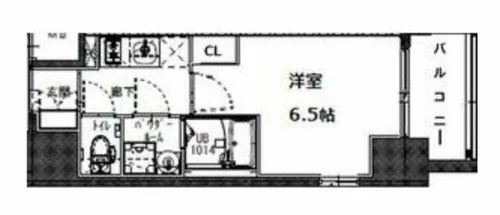 JMFレジデンス海老江【15階】の間取り