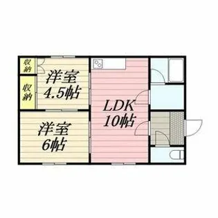 メゾンナオミ【1階】の間取り