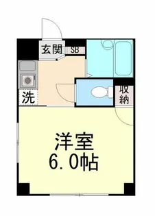 峰住吉ハイツ【3階】の間取り