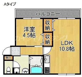 ふくろやマンション【3階】の間取り