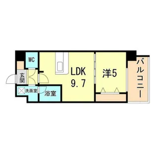 スプランディッド王子公園【3階】の間取り