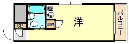 モナーク西明石【9階】の間取り