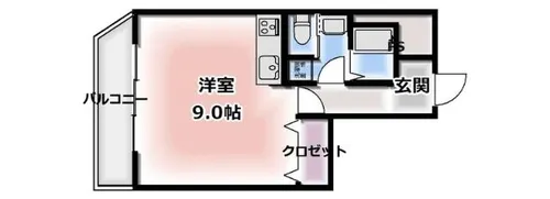 パーク・ヴェール新森【2階】の間取り