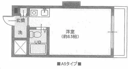 グランドビュー大池【401号室】の間取り