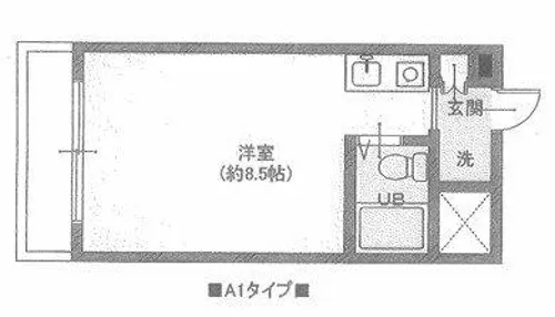 グランドビュー大池【107号室】の間取り