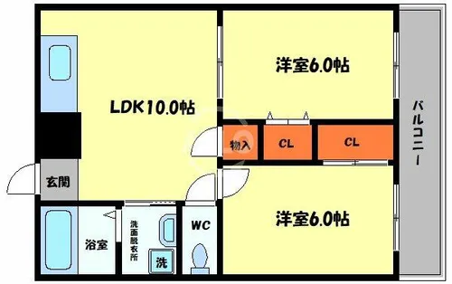 MAX2【2階】の間取り
