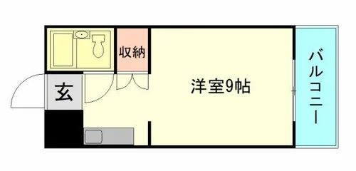 FM Nakazaki Ⅱ【2階】の間取り