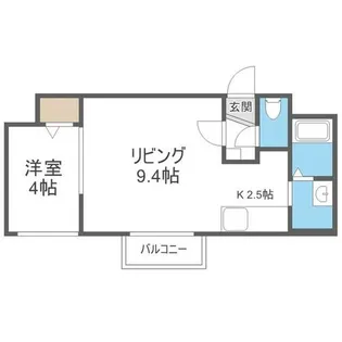 Verde Maruyama【1階】の間取り