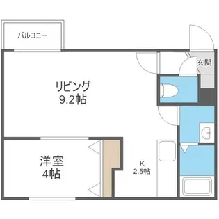 Verde Maruyama【1階】の間取り