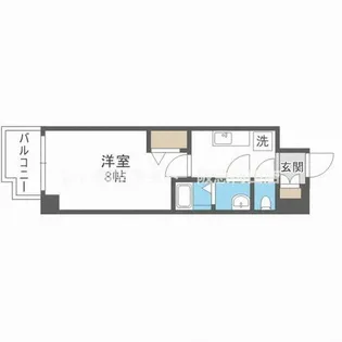 PHOENIX新大阪【3階】の間取り