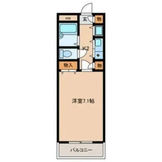 サンモール【10階】の間取り