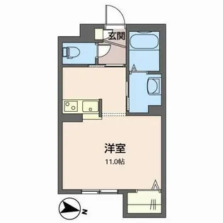 シャーメゾンY・M【0103号室】の間取り