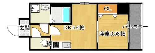 Serie東淀川【7階】の間取り