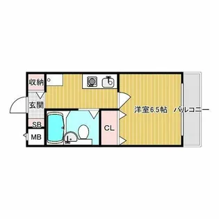 エレガント甲子園【403号室】の間取り