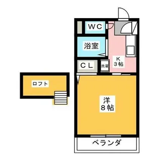 コンフォート響【1階】の間取り