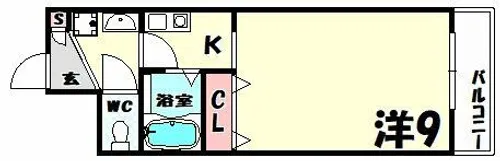 DOMみなと元町【4階】の間取り