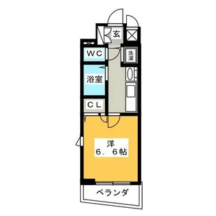 プレサンス大須観音駅前サクシード【5階】の間取り