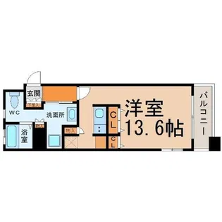 NSZEAL大曽根【7階】の間取り