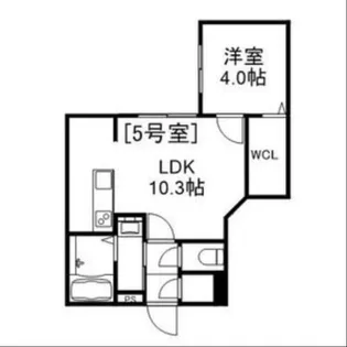 Alivis美園【4階】の間取り