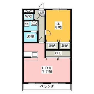 KASUGA【2階】の間取り