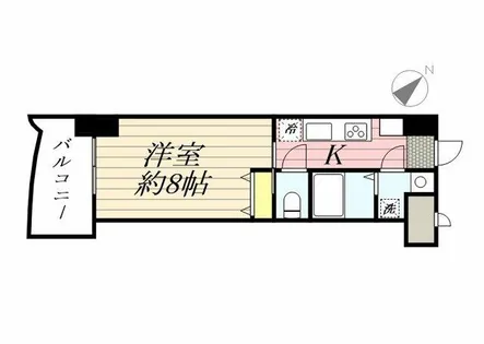 ロイヤル博多駅前【802号室】の間取り