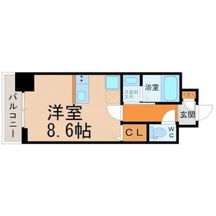 第2金山フクマルビル【2階】の間取り