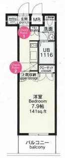 No.82 EMPRESS【2階】の間取り