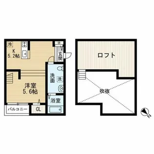 プロムナード和白【101号室】の間取り