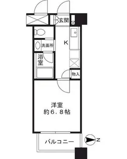 エスト茨木【7階】の間取り