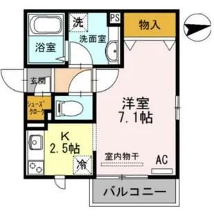 兵庫県尼崎市元浜町2丁目【アパート】の間取り