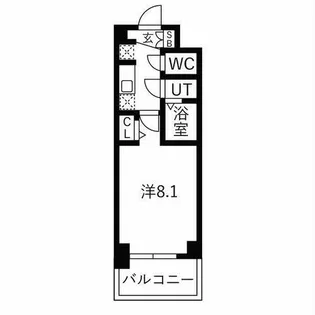 SOLメイクス寺田町GRAN【11階】の間取り