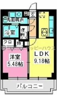 ヴィラ・ヴィンテージ唐原【102号室】の間取り