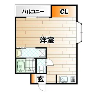 エルザビル馬借47【2階】の間取り