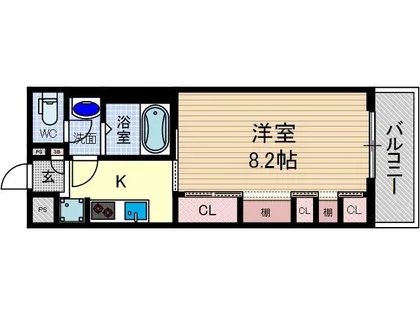 リブリ・ラゴーラ【1階】の間取り