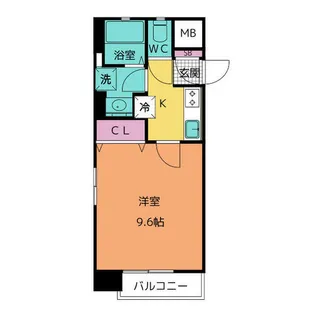 イマージュ・尾頭橋【1階】の間取り