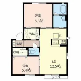 エーデルコート屋敷町【0101号室】の間取り