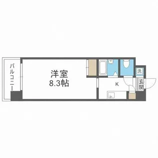 ピュア・オータム【2階】の間取り