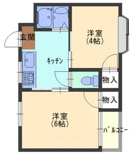 オペルⅠ番館【3階】の間取り