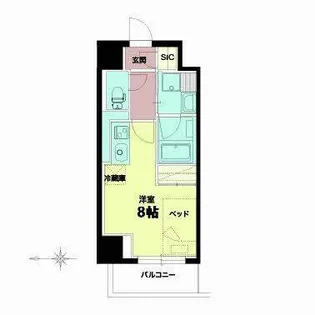 セルン新町【5階】の間取り