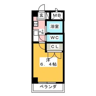 ルネッサ小桜【3階】の間取り