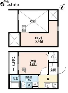 シャルム【1階】の間取り