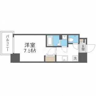 MARKST鶴見【13階】の間取り