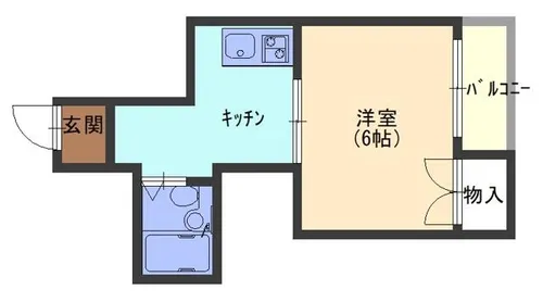 オペルⅢ番館【4階】の間取り