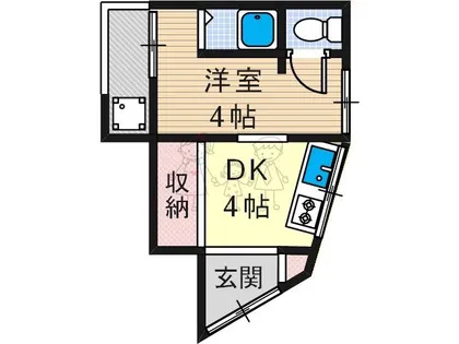 山本文化【1階】の間取り