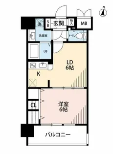 サヴォイフェアリーパーク【9階】の間取り