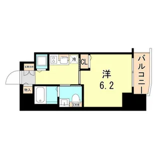 ファーストフィオーレ神戸元町【11階】の間取り