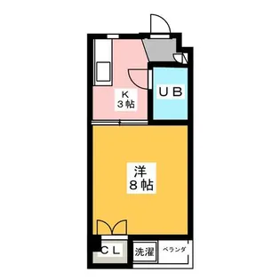 東山レジデンス【4階】の間取り